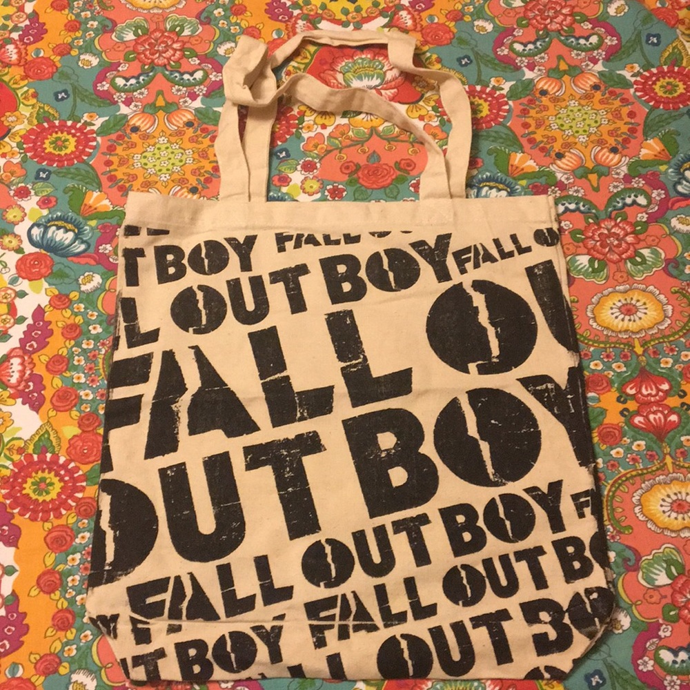 Fall Out Boy Canvas Tote